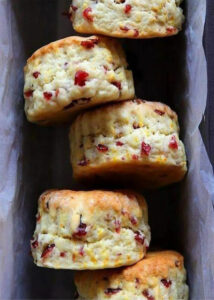 Air Fryer Cranberry Orange Scones