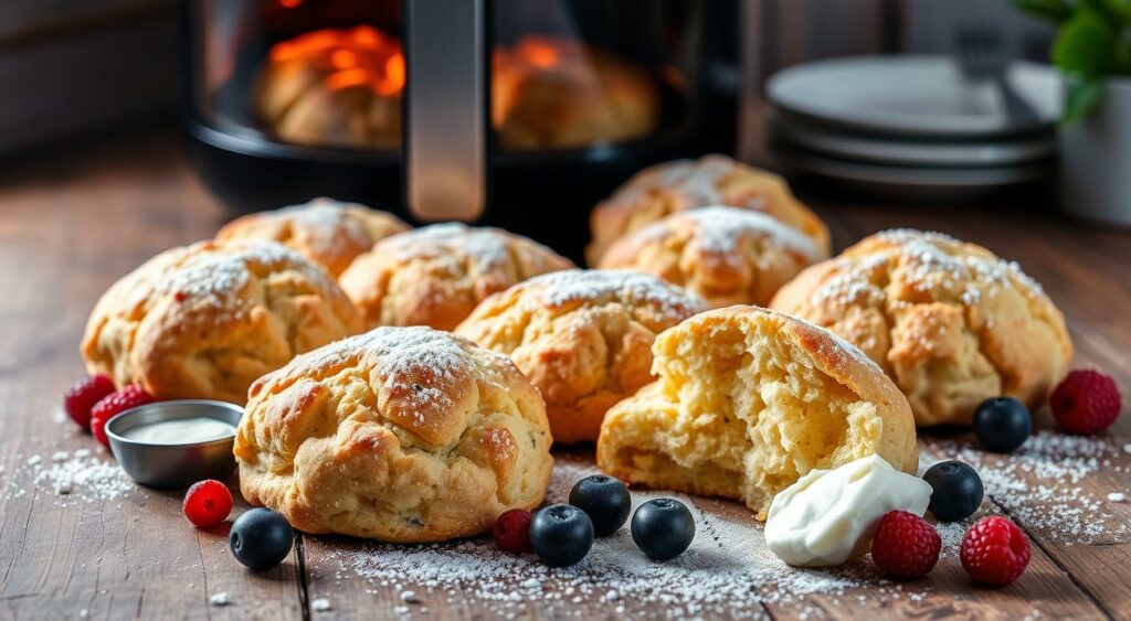 air fryer scones